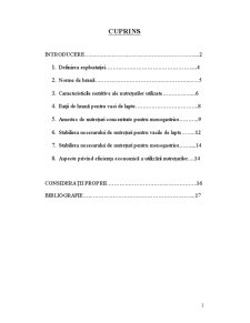 Stabilirea Necesarului de Nutrețuri și a Eficienței Utilizării lor Pentru o Exploatație Zootehnică - Pagina 3