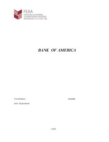 Bank of America - Pagina 1