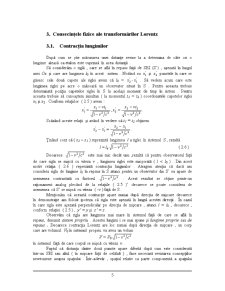Transformările Lorentz. Consecințe ale transformărilor Lorentz - Pagina 5