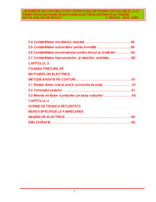 Elemente de contabilitate a operațiunilor privind capitalurile, la o firmă producătoare de motoare electrice - Pagina 2