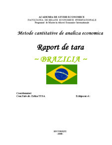 Raport de Tara - Brasilia - Pagina 1