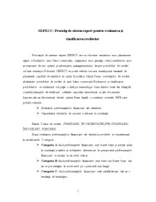 SEPECC-Prototip de Sistem Expert pentru Evaluarea și Clasificarea Creditelor - Pagina 1
