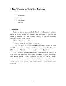 Analiza sistemului logistic al firmei CMG Materials Group București - Pagina 4