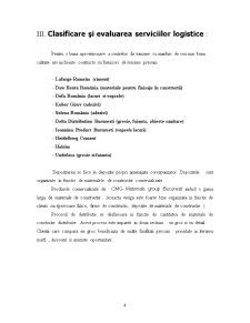 Analiza sistemului logistic al firmei CMG Materials Group București - Pagina 5