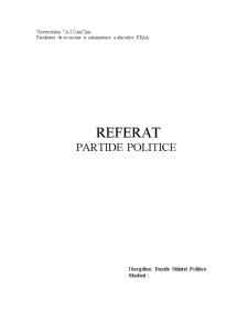 Partide Politice - Pagina 1