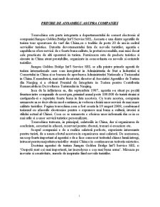 Prezentarea agenției de turism Tourochina - Pagina 1