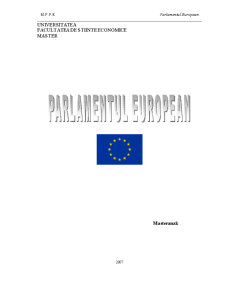 Parlamentul European - Pagina 1