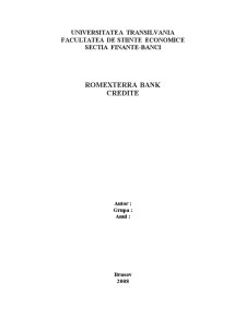 Romexterra Bank - Pagina 1