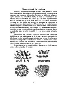 Nanotuburi de Carbon - Nanotehnologie - Pagina 1