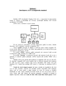 Interfațarea AGP cu Magistrala Standard - Pagina 1
