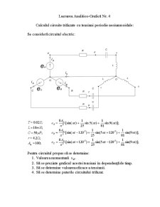 Calculul Circuitelor Trifazate cu Tensiuni Periodie Nesiunusoidale - Pagina 1