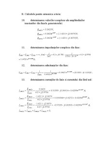 Calculul Circuitelor Trifazate cu Tensiuni Periodie Nesiunusoidale - Pagina 4