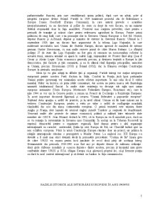 Ideea organizări europene pe parcursul istoriei - antichitate, evul medlu, perioada modernă și contemporană (până la 1945) - Pagina 5