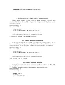 Instrucțiunile limbajului C++ - Pagina 3