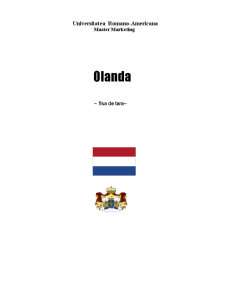 Fișă de țară - Olanda - Pagina 1