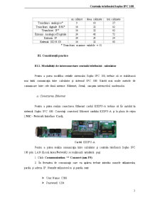 Instalarea Centralei Telefonice IPC 100 - Pagina 3