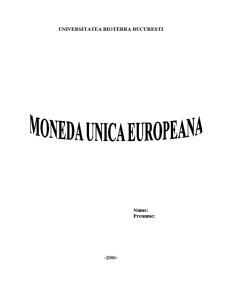 Moneda unică europeană - Pagina 1