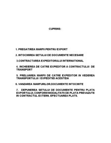 Derularea operațiunilor de export - Pagina 2