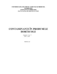 Contaminarea Produselor Vegetale cu Ergotoxine - Pagina 1