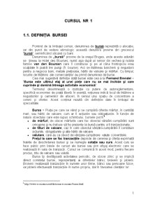 Bursa - curs 1 - Pagina 1