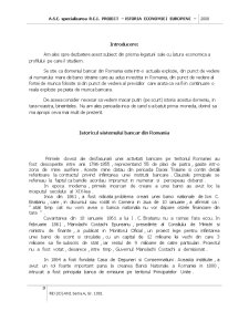 Istoricul Sistemului Bancar în România - Pagina 3