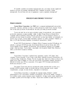 Analiza unei companii transnaționale - Toyota - Pagina 5