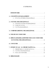 Elemente fundamentale specifice culturii organizaționale și comportamentului organizațional - Pagina 3