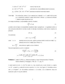 Mecanica fluidelor - parametrii și proprietățile care definesc starea unui fluid - aplicații - Pagina 2