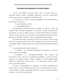 Decizia administrativă sub incidența descentralizării și autonomiei locale - Pagina 5