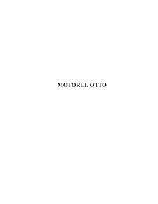 Motorul Otto - Pagina 1