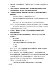 Implementarea managementului calității la SC Rolast SA Pitești - Pagina 4