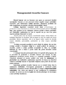 Managementul Riscurilor Bancare - Pagina 2