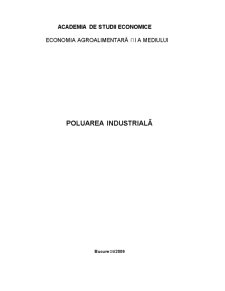 Poluarea Industrială - Pagina 1