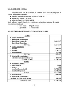 Analiza financiară - firma SC Valenstaf SRL Galați - Pagina 4