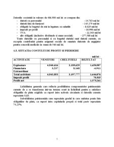 Analiza financiară - firma SC Valenstaf SRL Galați - Pagina 5