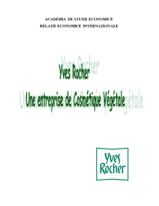 Prezentarea Firmei Yves Rocher - Pagina 1