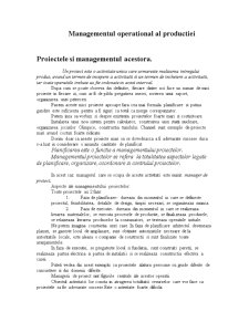 Managementul operațional al producției - Pagina 1