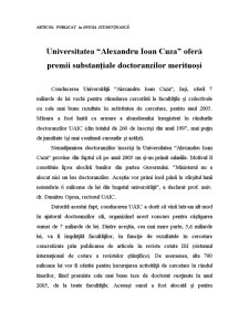 Strategia de comunicare a universității Al.I.Cuza, Iași - Pagina 4