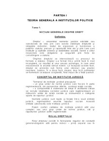 Drept Constituțional - Pagina 1