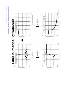 Prelucrarea Numerica a Semnalelor din Sistemele de Masurare - Filtre Numerice - Pagina 5