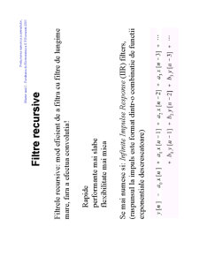 Prelucrarea Numerica a Semnalelor din Sistemele de Masurare - Filtre IIR Single - Pagina 3