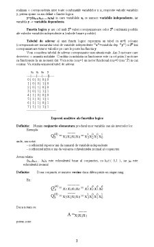 Algebră Boole - Pagina 2