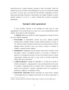 Cultura organizațională - definire, tipologii, factori de influență, forme de manifestare în instituțiile publice românești - Pagina 4