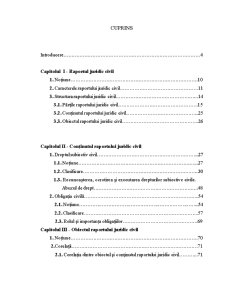 Conținutul și Obiectul Raportului Juridic Civil Drept Civil - Pagina 5