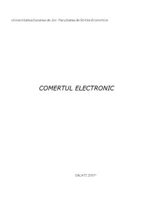 Comerțul electronic - Pagina 1