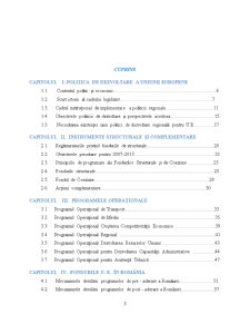 Fondurile Structurale și de Coeziune ale Uniunii Europene - Pagina 2