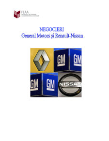 Negocieri - General Motors și Renault-Nissan - Pagina 1