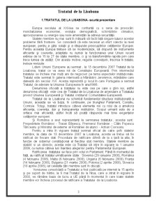 Noutăți Aduse de Tratatul de la Lisabona - Pagina 3