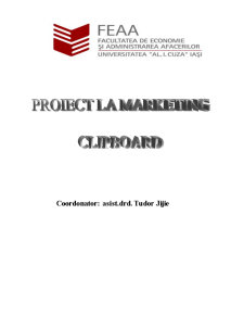 Analiza și Promovarea Produsului Clipboard - Pagina 1