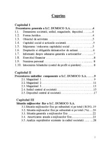Proiecte Economice - SC Dumoco SA - Pagina 2